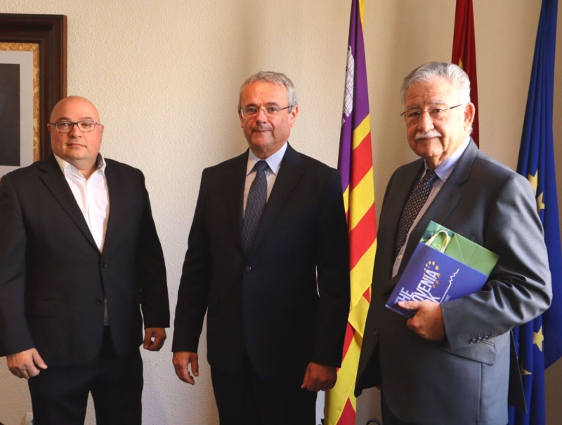 Visita del embajador de Eslovenia a la Cámara de Comercio de Mallorca